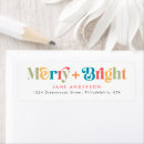 Search for greeting return address labels Retro
