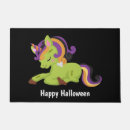 Search for unicorn doormats Halloween