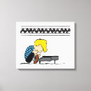Search for charlie brown canvas prints Schroeder