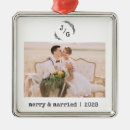 Search for black and white christmas decor Merry and married