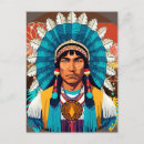 Search for first nations postcards Chief