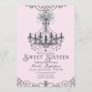 Search for chandeliers light invitations Elegant