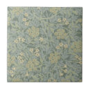 Search for blue leaf tiles William morris