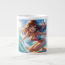 Search for surfer girl mugs Tropical