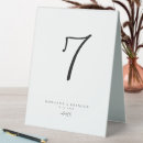 Search for tent table cards Black and white