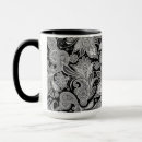 Search for paisley pattern design mugs Black