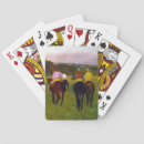 Search for horse racing playing cards Equestrian