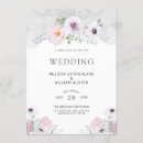 Search for lilac grey wedding invitations Flowers