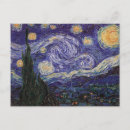 Search for van gogh starry night postcards Vintage