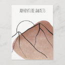 Search for adventure awaits postcards Mountains