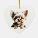 Search for yorkshire terrier christmas tree decorations Winter