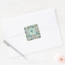 Search for flower pattern square stickers Modern