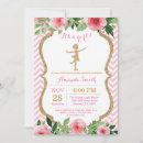 Search for tutu cute baby shower invitations Ballerina