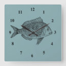 Search for vintage fish clocks Ocean