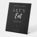 Search for food wedding signs Simple