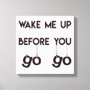 Search for song lyric canvas prints Typography