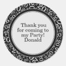Search for white text on black stickers Thank you