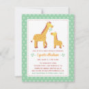 Search for giraffe 4x5 invitations Cute