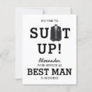 Search for best man wedding invitations Tuxedo