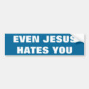 Search for evening bumper stickers Jesus