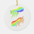 Search for rainbow unicorn christmas tree decorations Animal