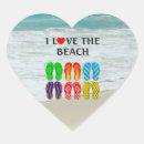 Search for flip flops stickers Beach