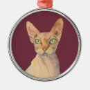 Search for sphynx cat christmas tree decorations Kitty