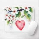 Search for heart tree mouse mats Watercolor
