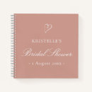 Search for bridal shower notebooks Blush