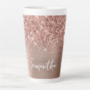 Search for gold sparkles mugs Girly