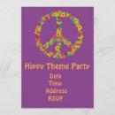 Search for hippie flower power invitations Hippy