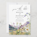 Search for mountain wedding save the dates Rustic