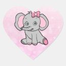Search for girl babyshower stickers Elephant