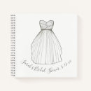 Search for wedding shower notebooks Bride
