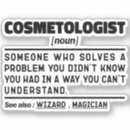 Search for cosmetics stickers Cosmetologist