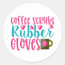 Search for classic coffee stickers Round