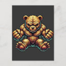 Search for bear illustration postcards Wildlife