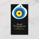 Search for beads business cards Blue