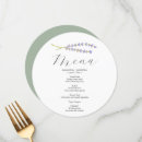 Search for printing wedding menus Unique