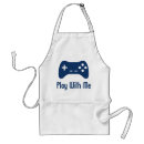 Search for video gaming aprons Nerd