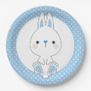 Search for easter bunny plates Boy baby shower