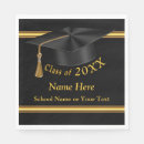 Search for graduation plates and napkins Black