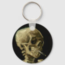 Search for burning key rings Skull
