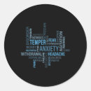 Search for anxiety disorder stickers Therapist