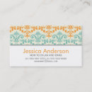 Search for victorian calling business cards Modern