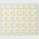 Search for yellow duck wrapping paper Bath time