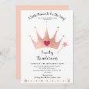Search for princess crown baby shower invitations Pretty