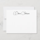 Search for letter note cards Black and white