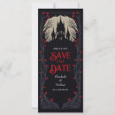 Search for castle wedding save the dates Gothic