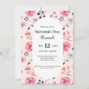 Search for floral mothers day brunch invitations Modern